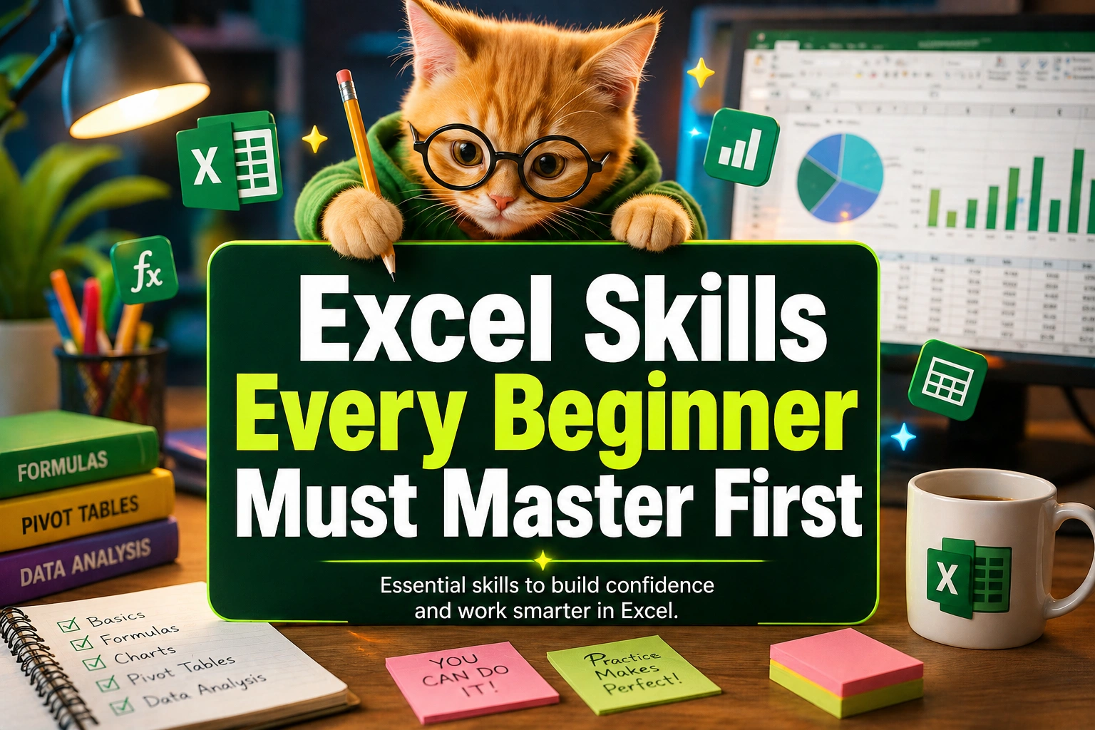 Excel Skills Every Beginner Must Master First